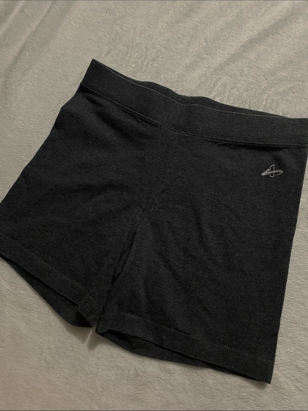 Athletech Black Women's Bike Shorts with Subtle Logo